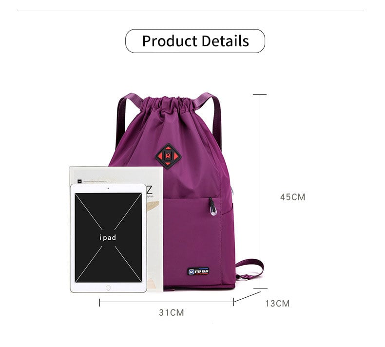 Mochila de Cuerdas Plegable