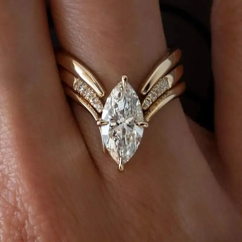 Bague Or “Goccia Reale”