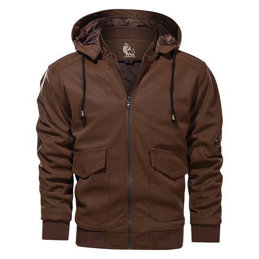 Chaqueta de cuero Marziano