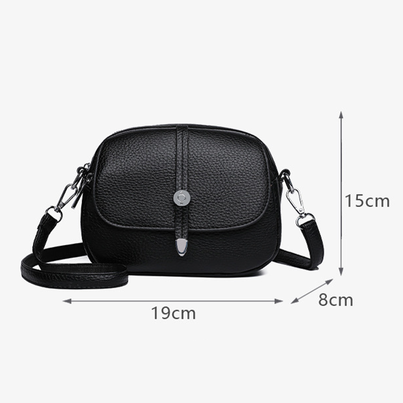 Bolso Bandolera Liso Minimalista