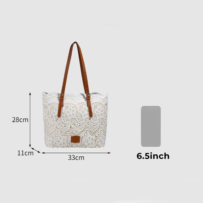 Bolso Tote de Encaje