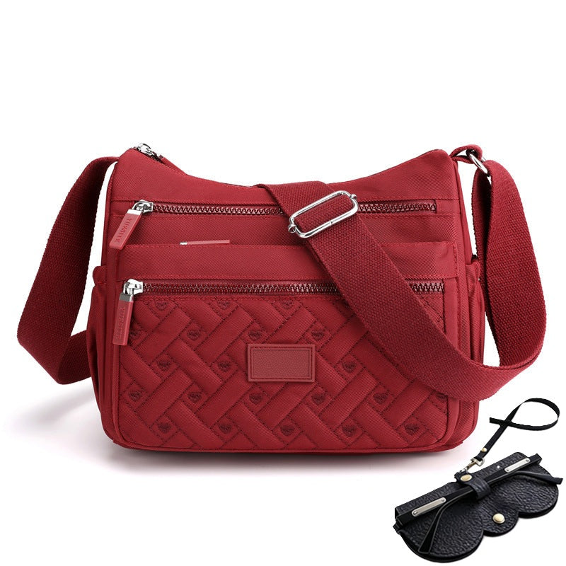 Bolso Bandolera de Nailon Repelente al Agua