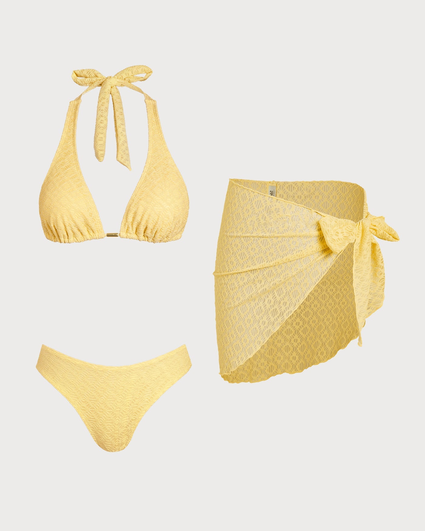 Bikini Jacquard Amarillo