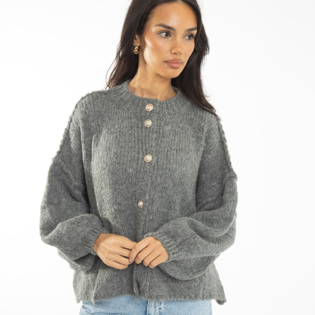 Cárdigan corto oversize CozyGlam