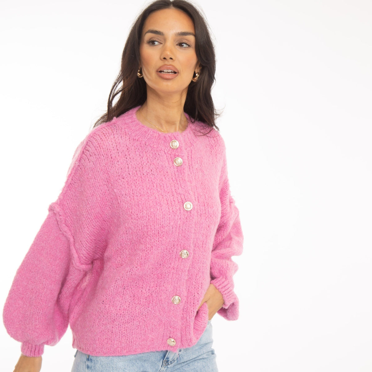 Cárdigan corto oversize CozyGlam
