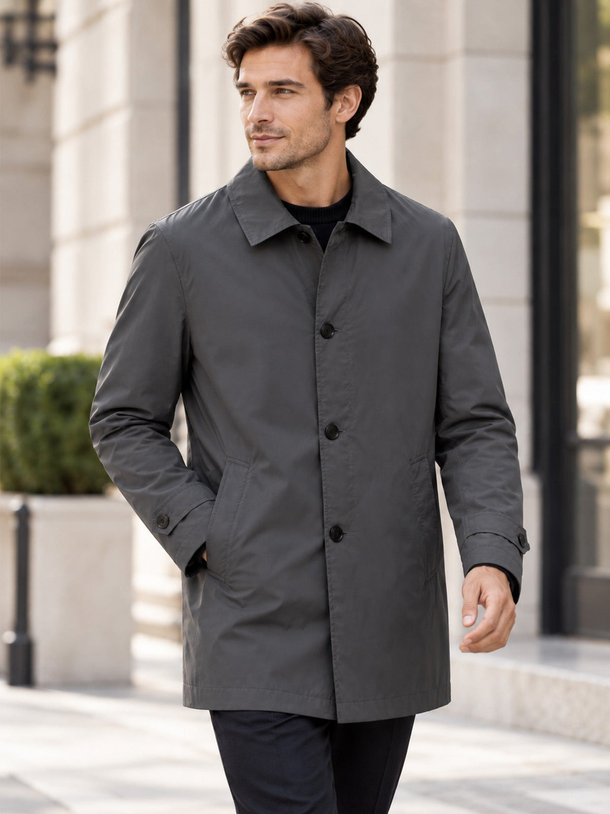 Gabardina Corta Impermeable Nils