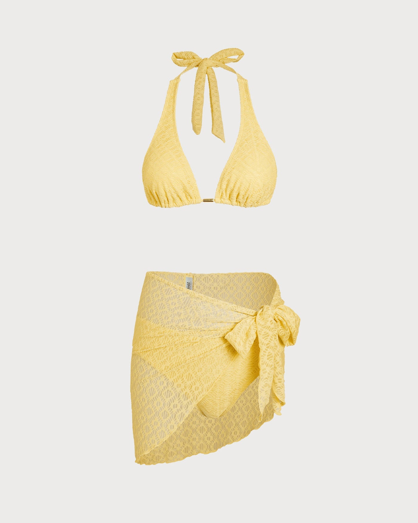 Bikini Jacquard Amarillo