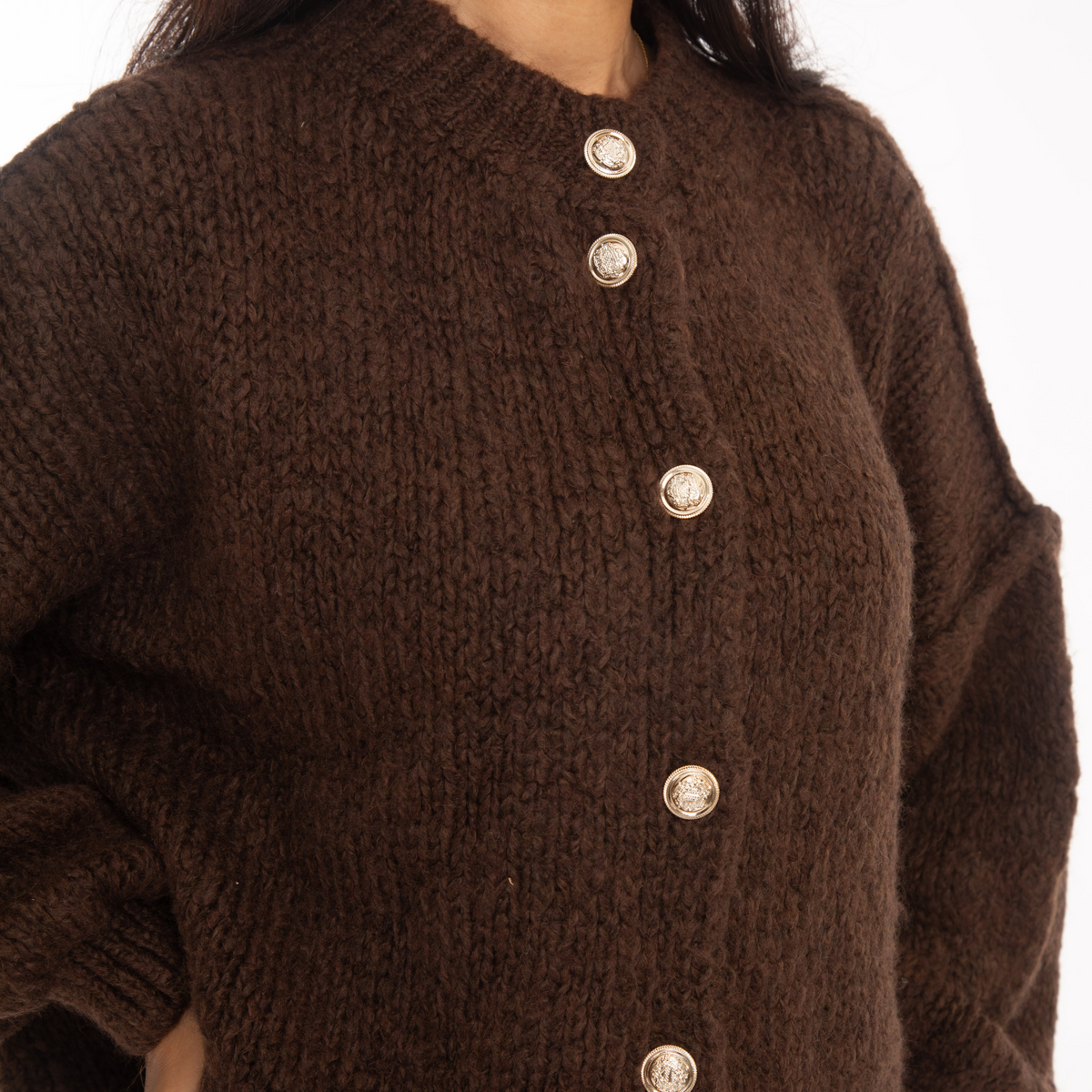 Cárdigan corto oversize CozyGlam