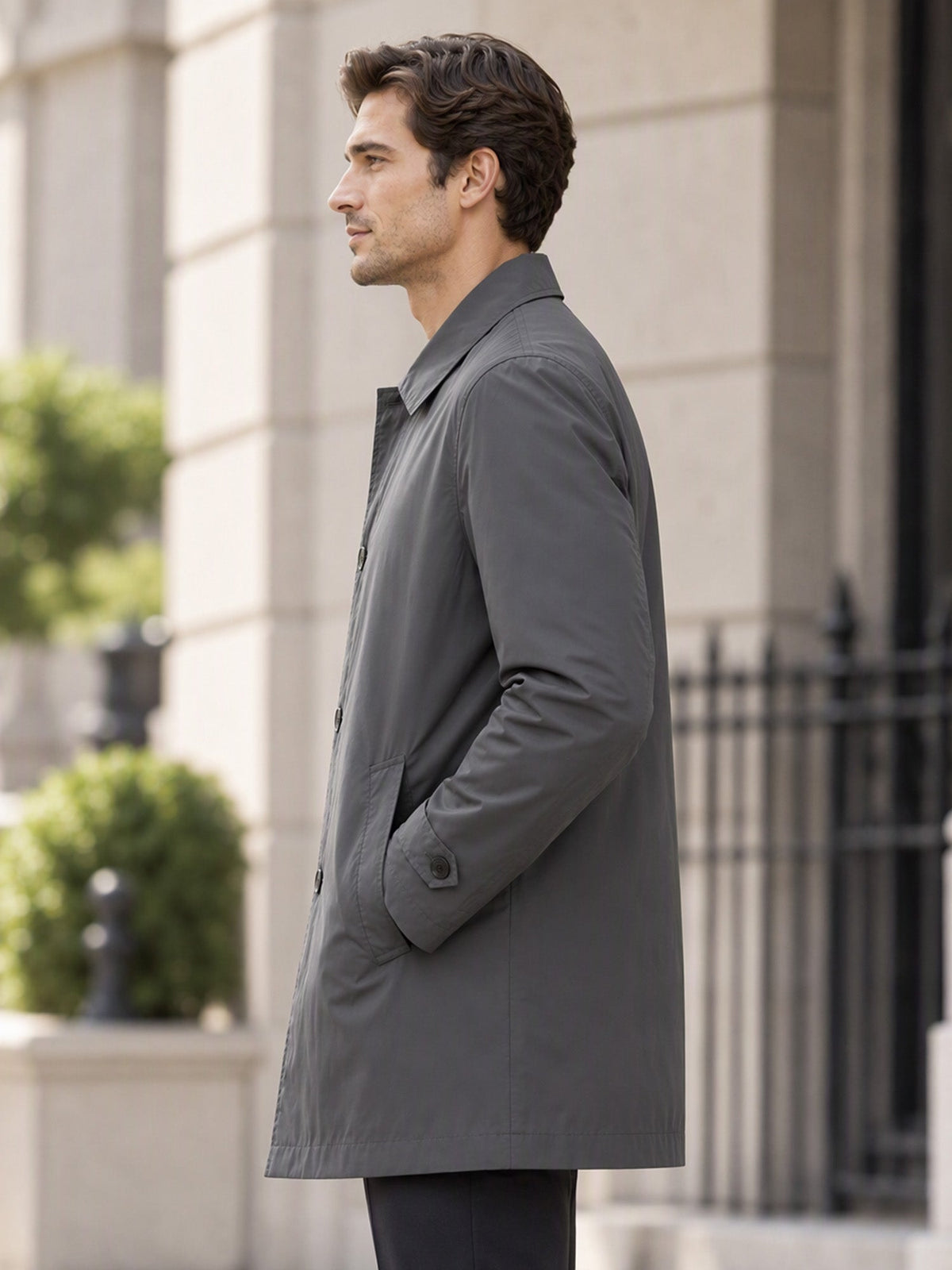 Gabardina Corta Impermeable Nils