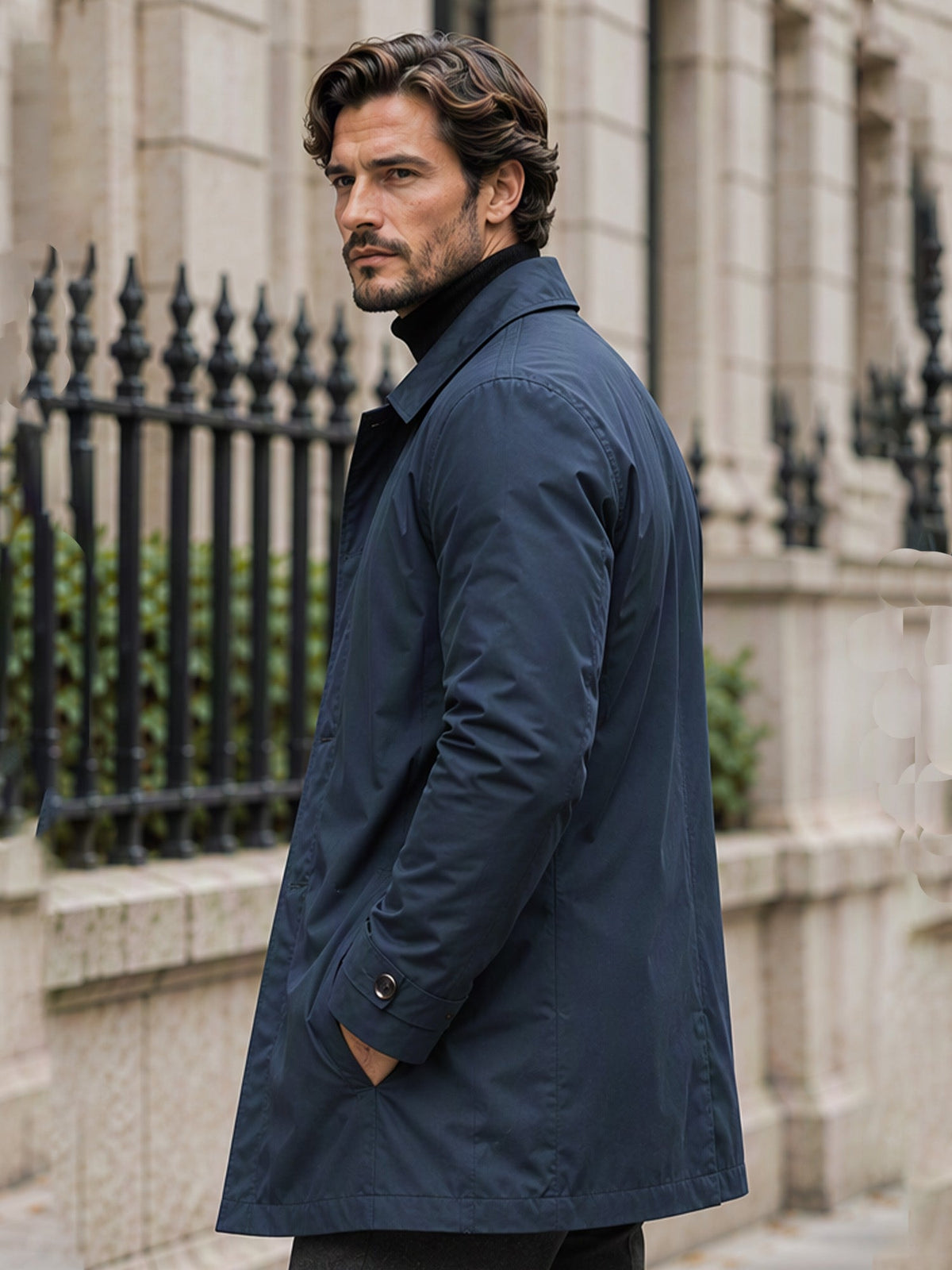 Gabardina Corta Impermeable Nils