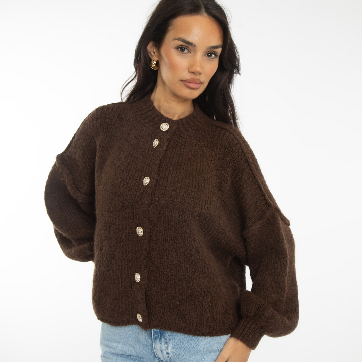 Cárdigan corto oversize CozyGlam