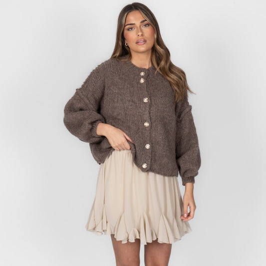 Cárdigan corto oversize CozyGlam