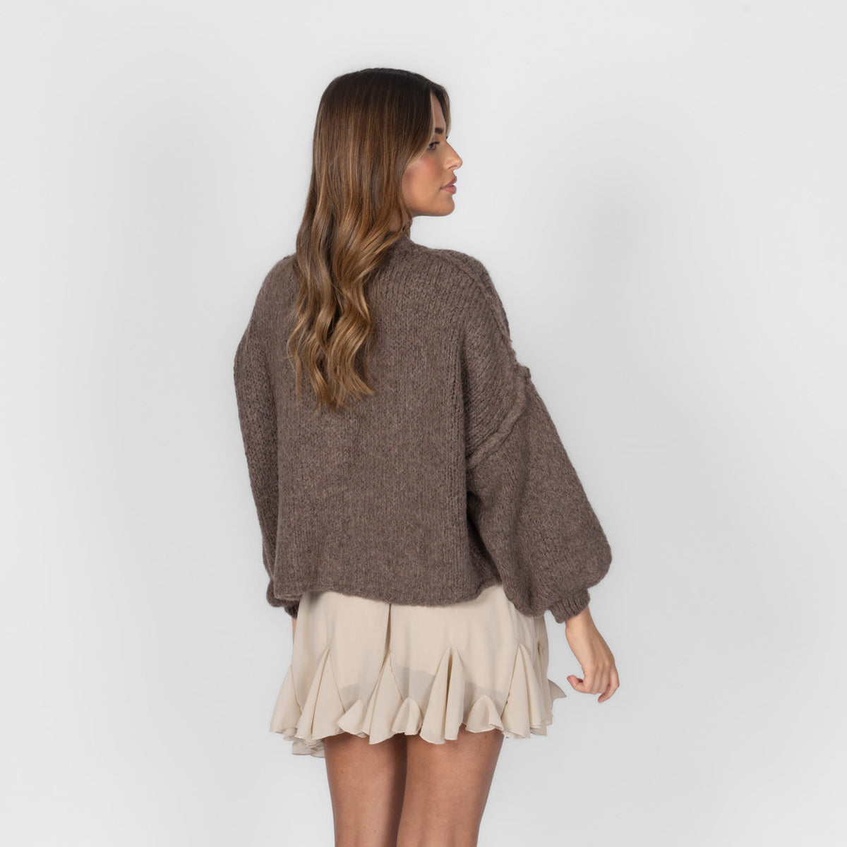 Cárdigan corto oversize CozyGlam