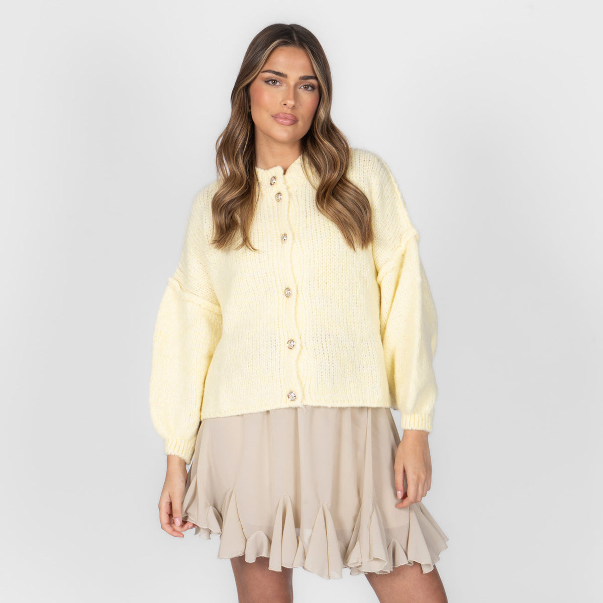 Cárdigan corto oversize CozyGlam