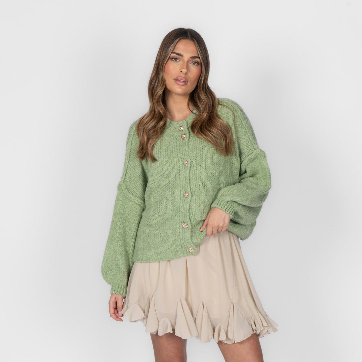 Cárdigan corto oversize CozyGlam