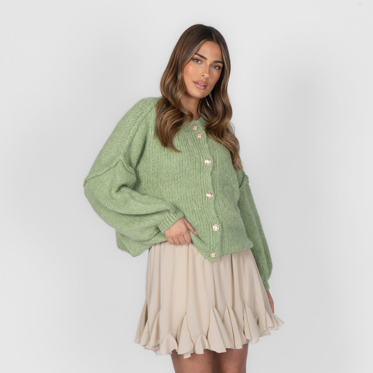 Cárdigan corto oversize CozyGlam