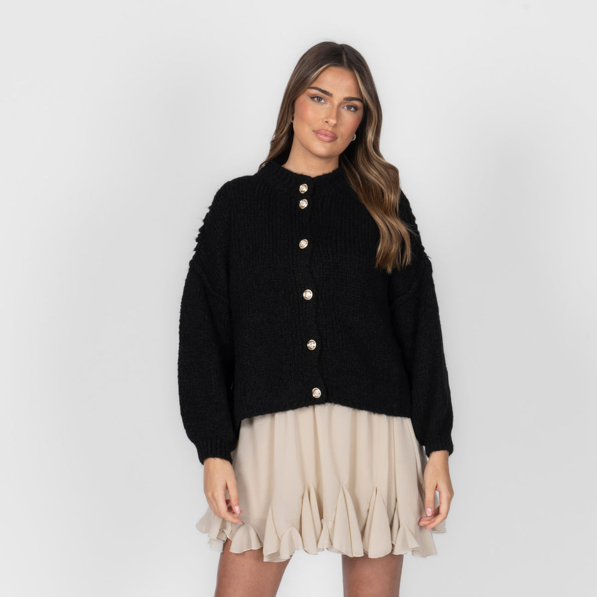 Cárdigan corto oversize CozyGlam