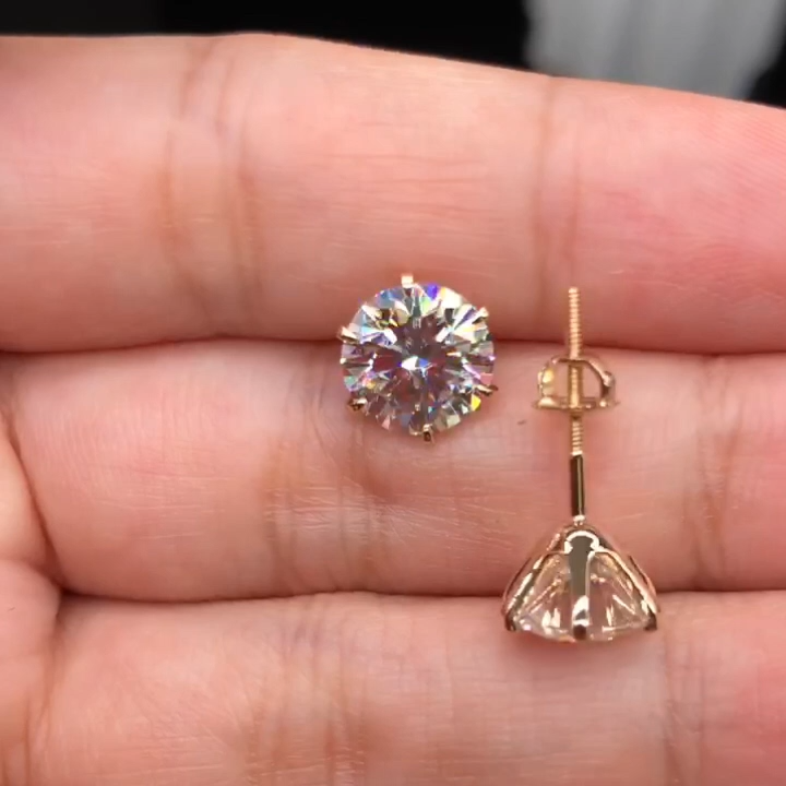 Boucles d'oreilles Chic en Or Blanc Tera