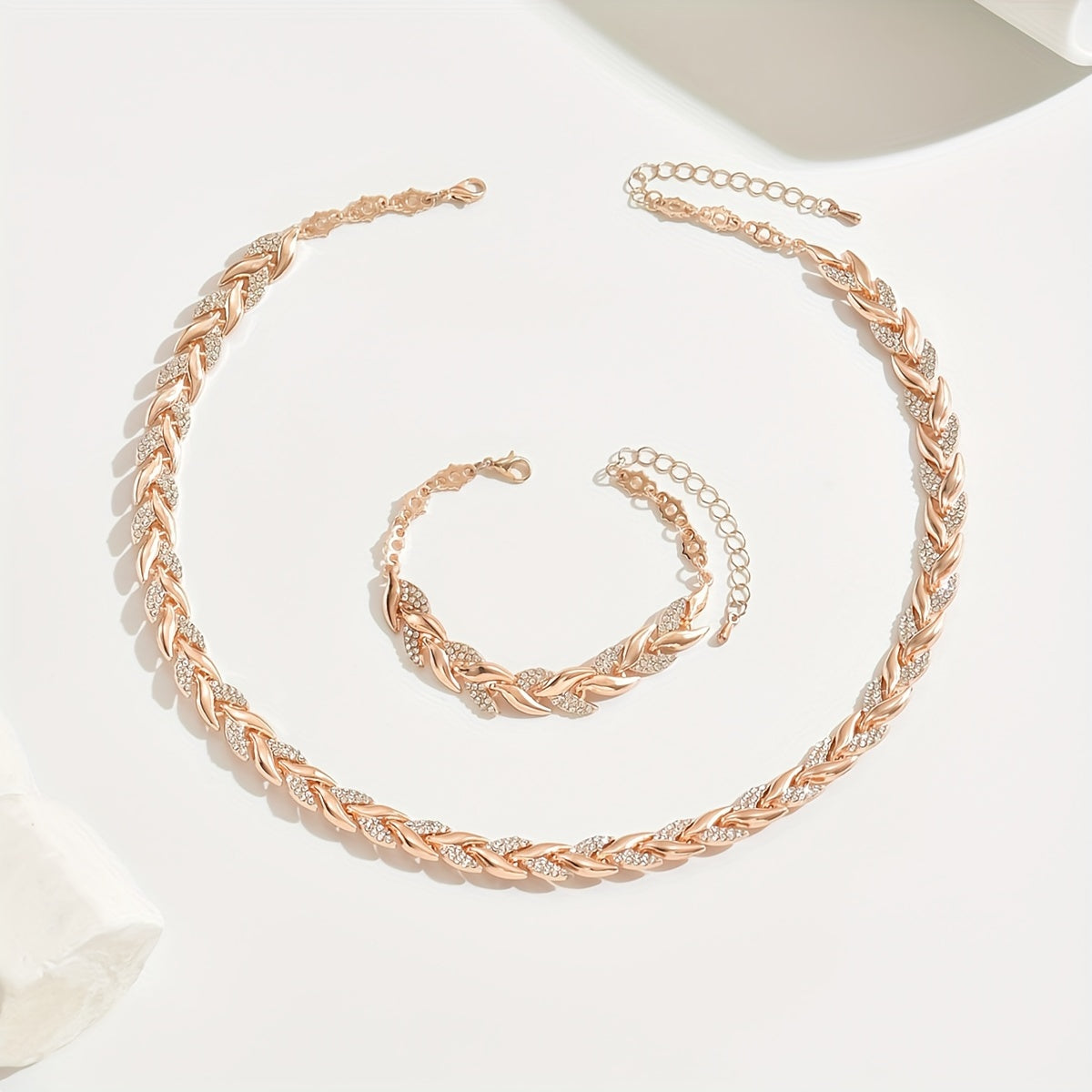Conjunto Cristal Cola de Pez