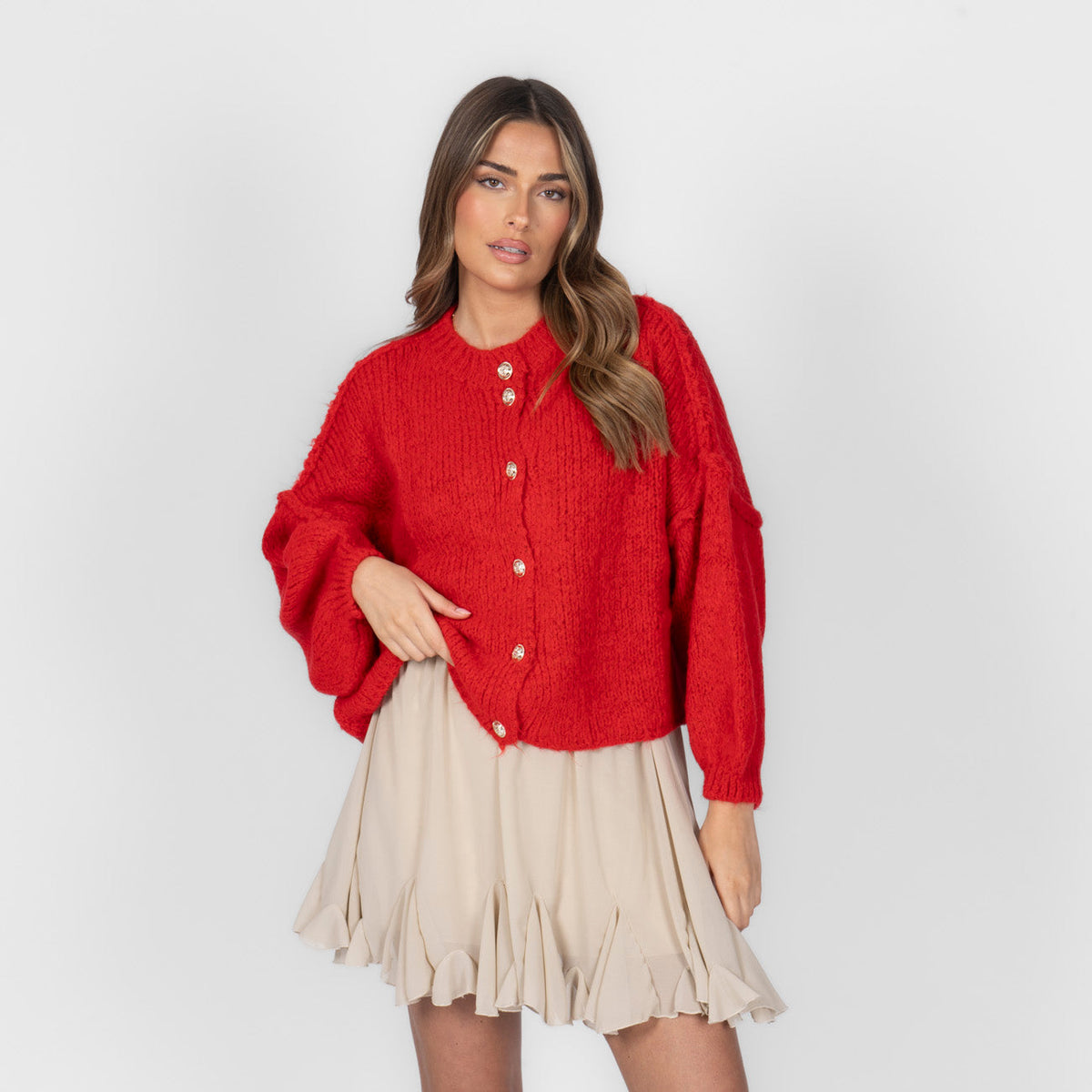 Cárdigan corto oversize CozyGlam