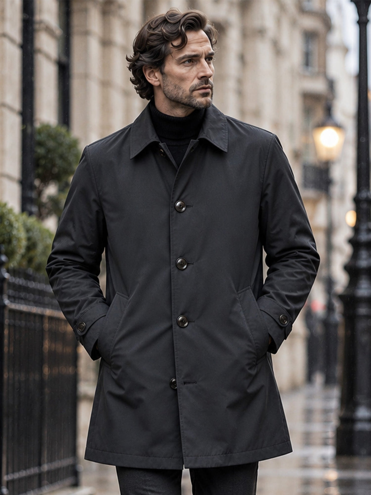 Gabardina Corta Impermeable Nils