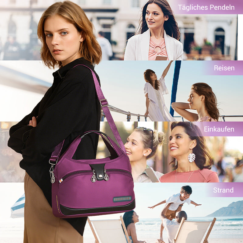 Bolso Antirrobo con Cremalleras