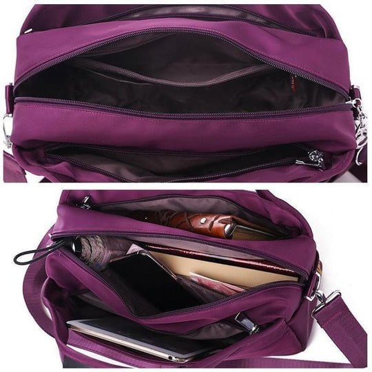 Bolso Antirrobo con Cremalleras