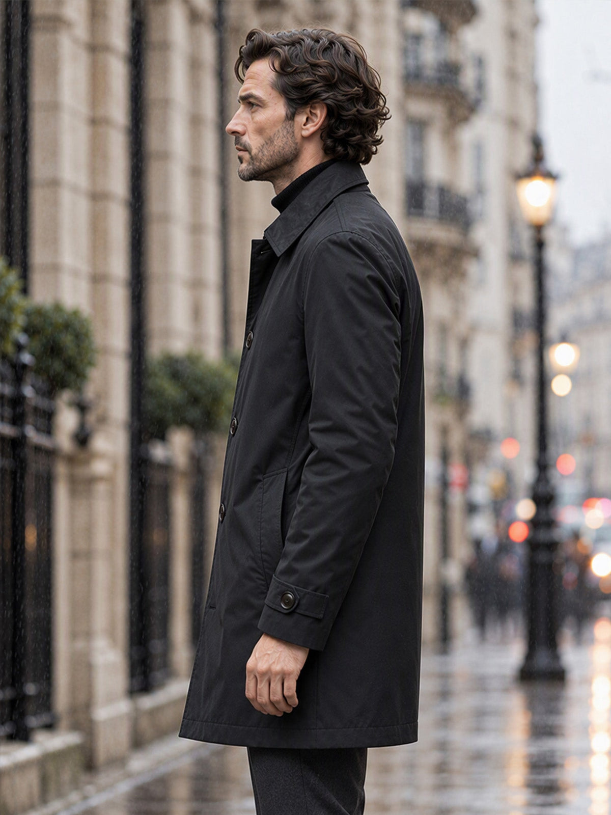Gabardina Corta Impermeable Nils