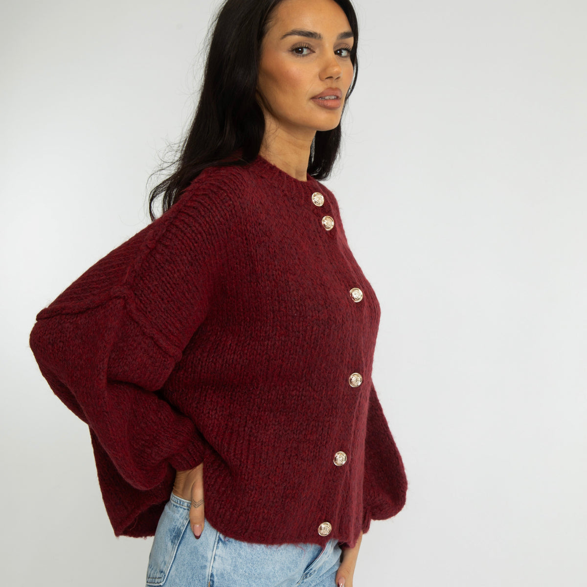 Cárdigan corto oversize CozyGlam
