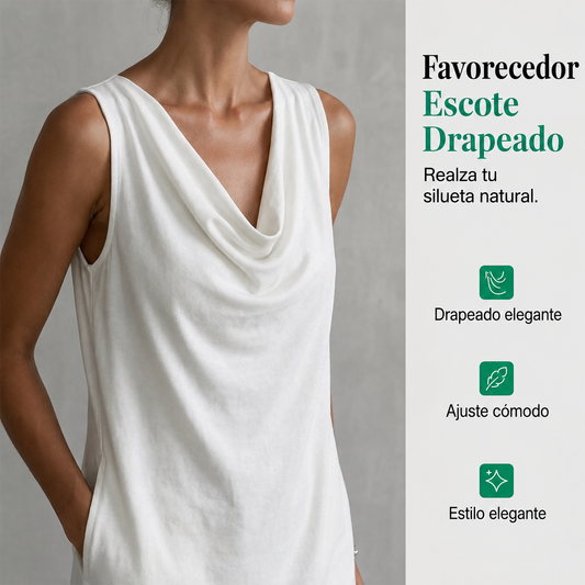 Vestido Cuello Barco