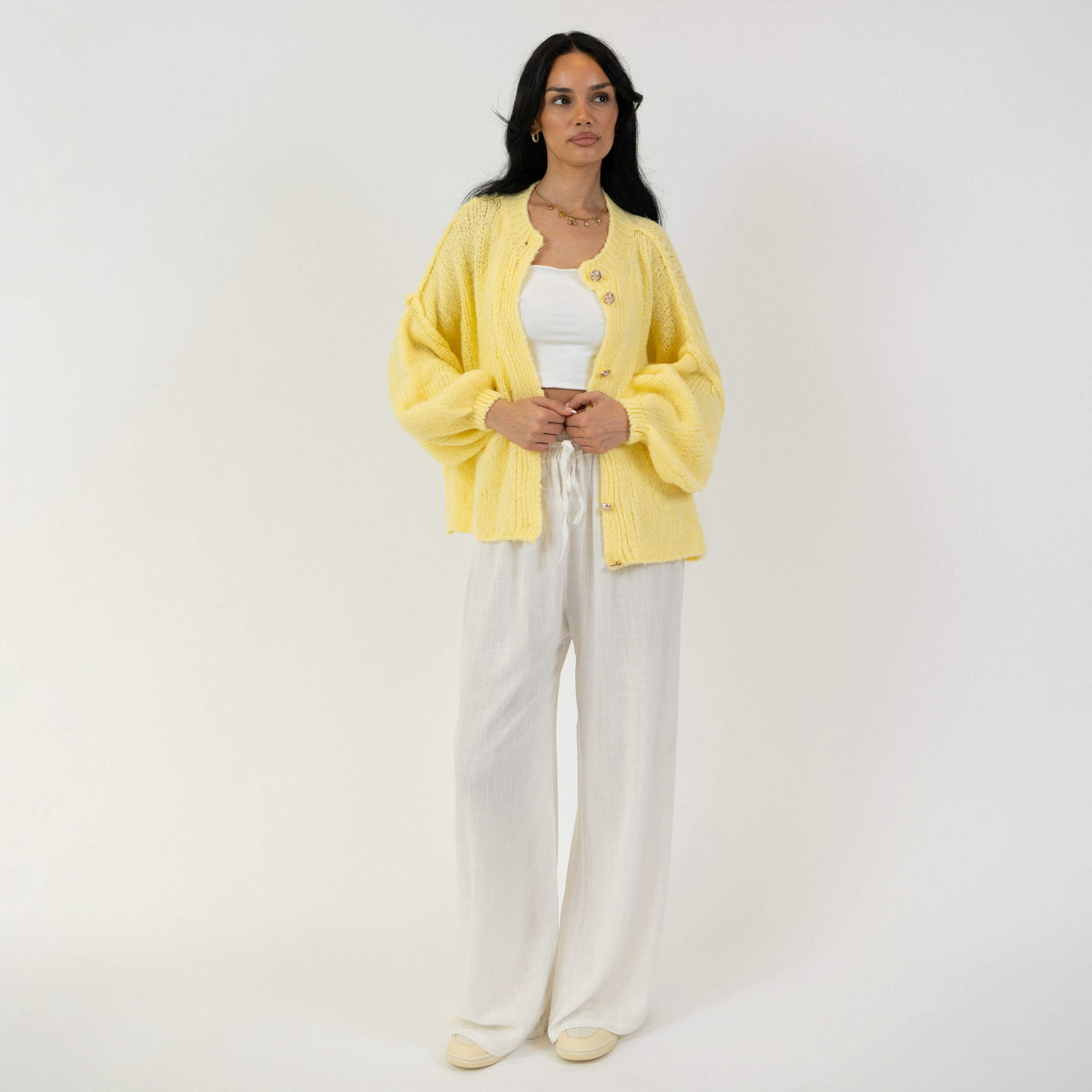 Cárdigan corto oversize CozyGlam