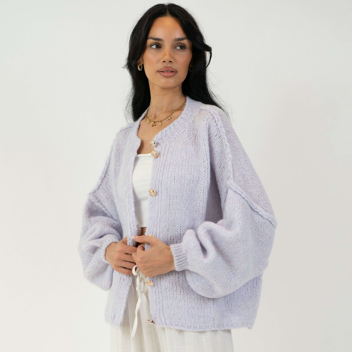 Cárdigan corto oversize CozyGlam