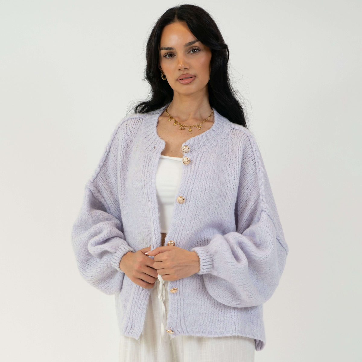Cárdigan corto oversize CozyGlam