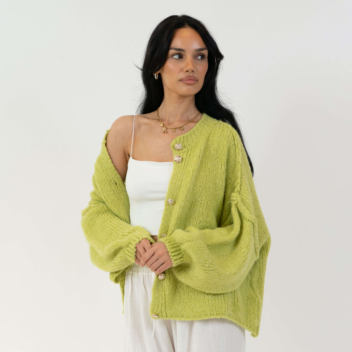 Cárdigan corto oversize CozyGlam