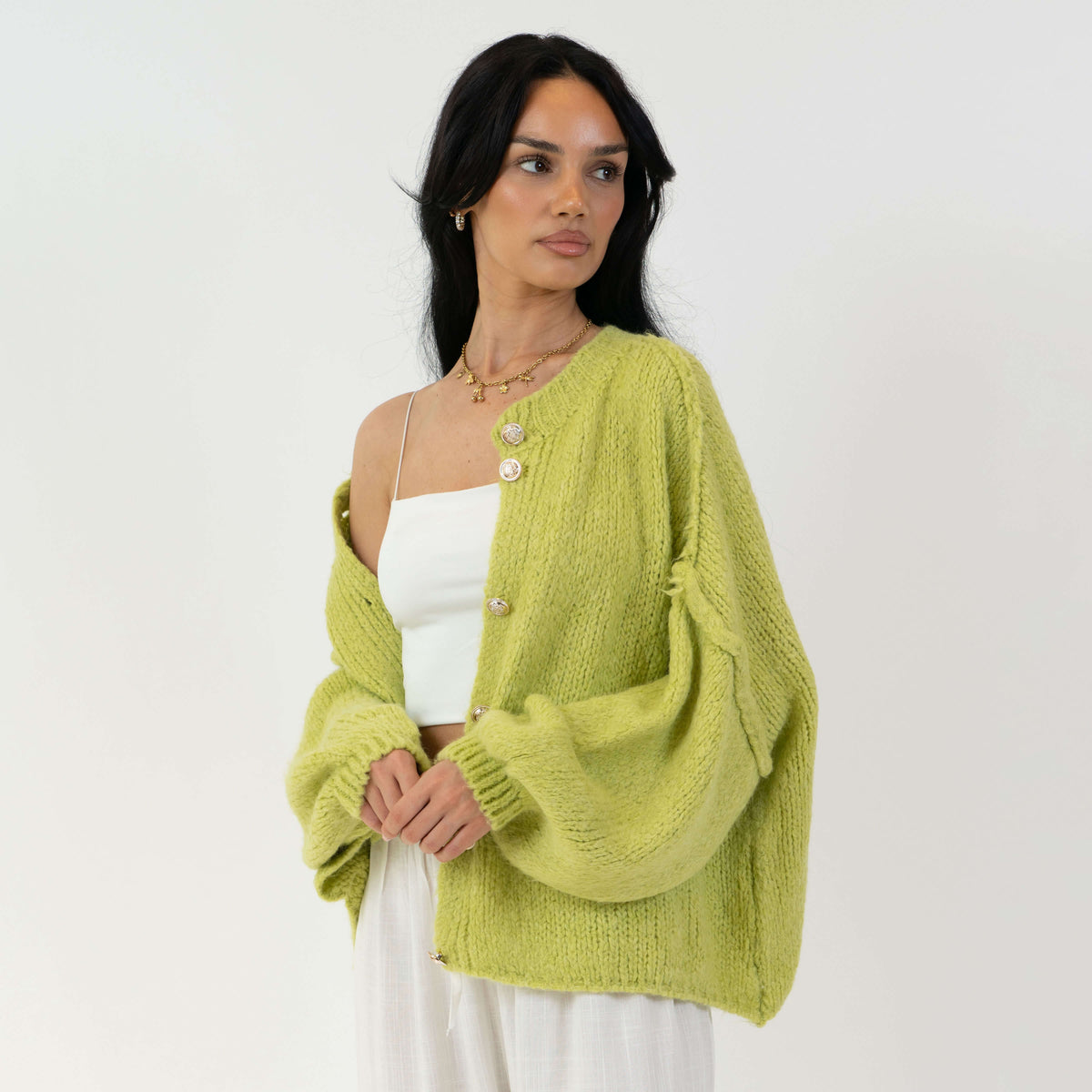 Cárdigan corto oversize CozyGlam