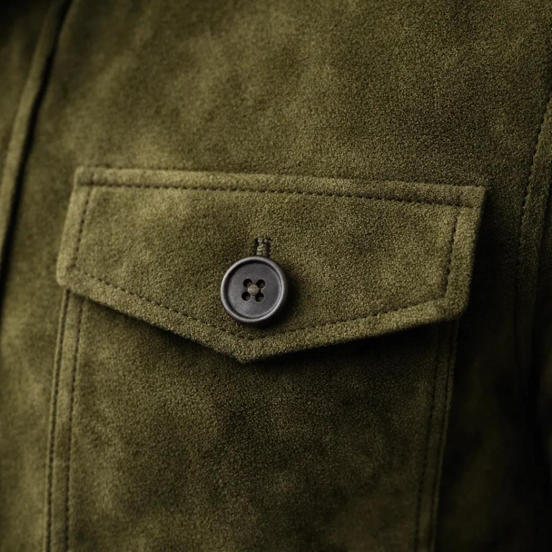 Chaqueta Efecto Ante Jari