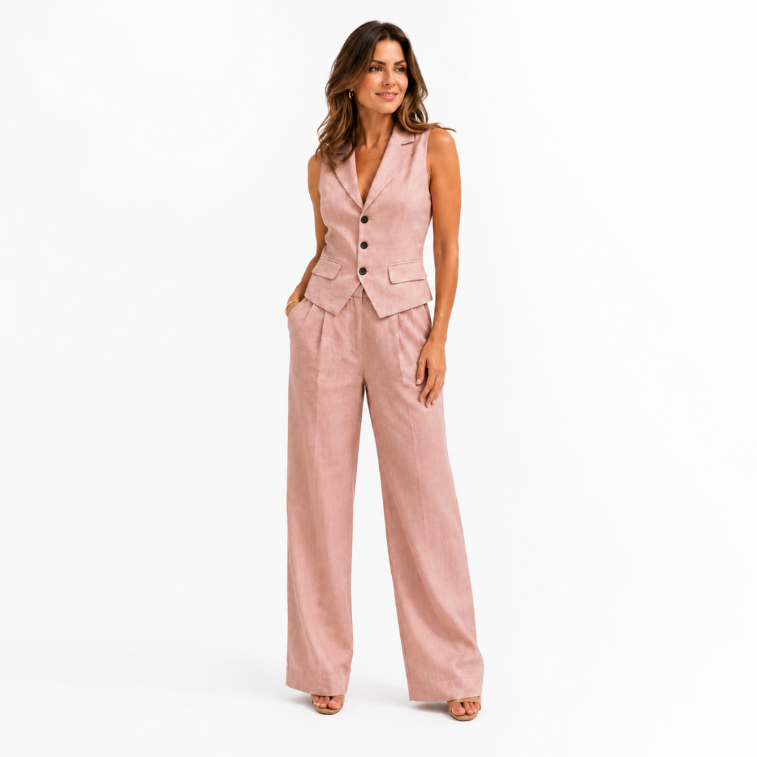 Carmen Sofia  | Conjunto de lino