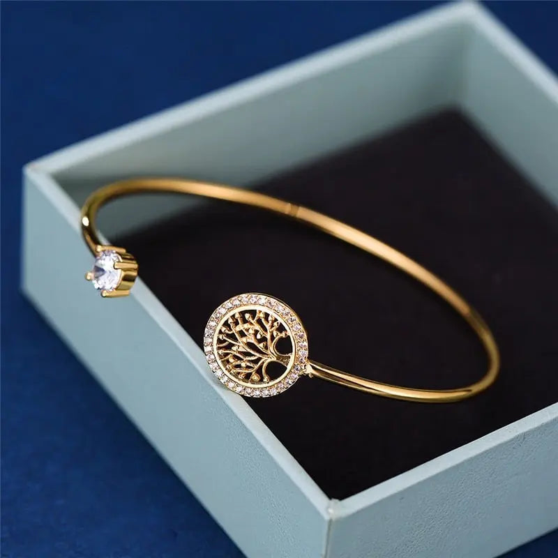 Bracelet Arbre de Vie Intemporel Réglable