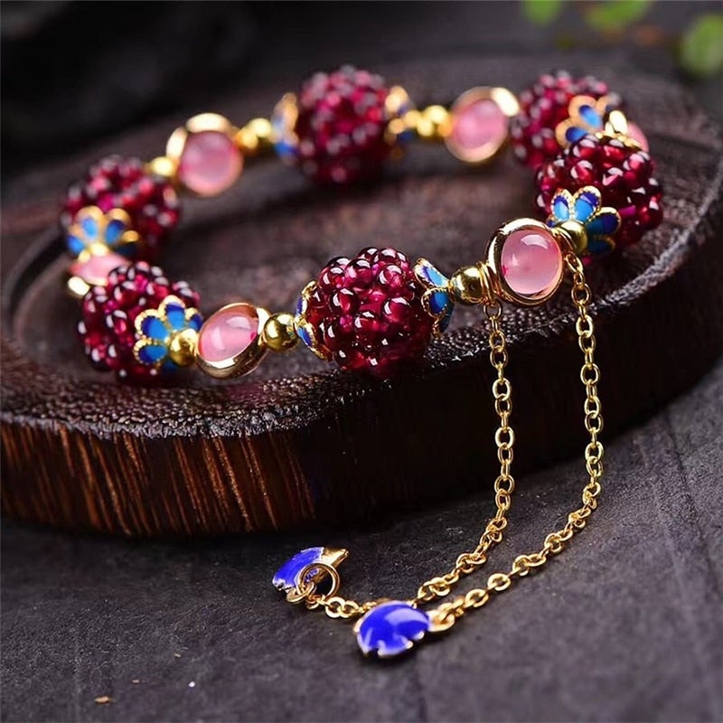 Bracelet Berries en Pierres Naturelles