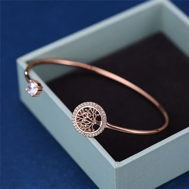 Bracelet Arbre de Vie Intemporel Réglable