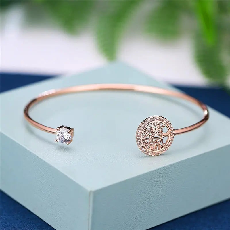 Bracelet Arbre de Vie Intemporel Réglable