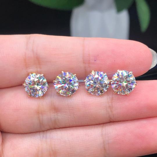 Boucles d'oreilles Chic en Or Blanc Tera
