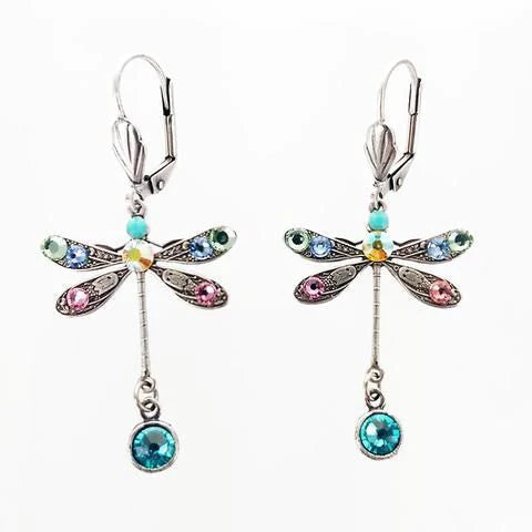 Boucles d'Oreilles Élégantes en Libellule