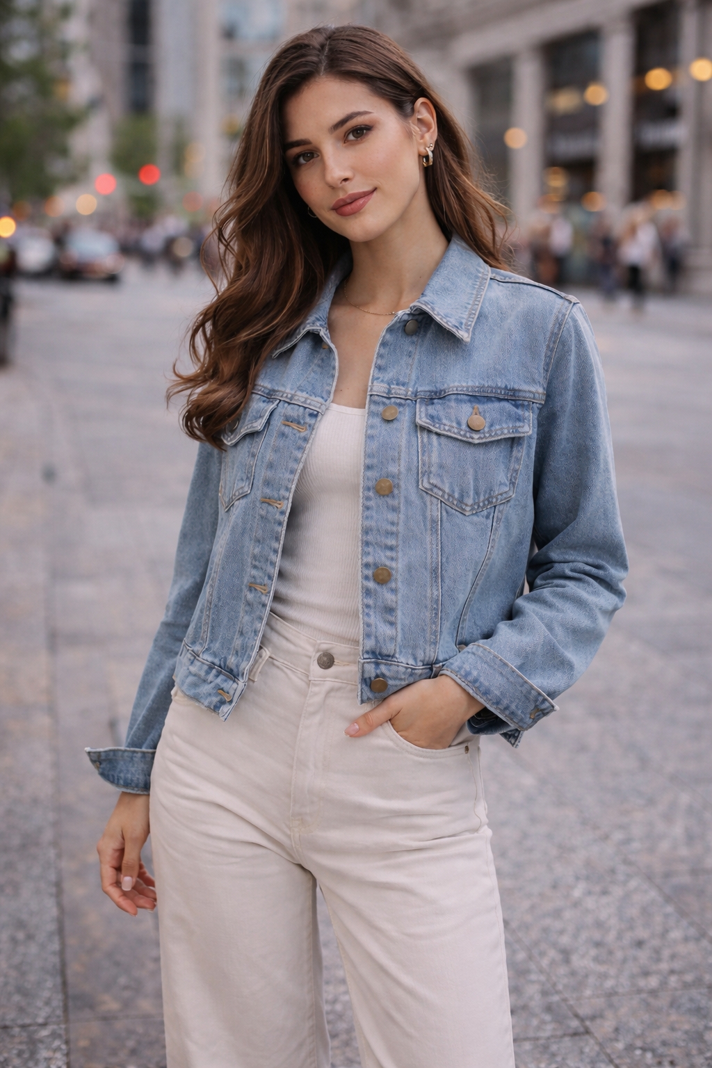 WHISPER DENIM JACKET