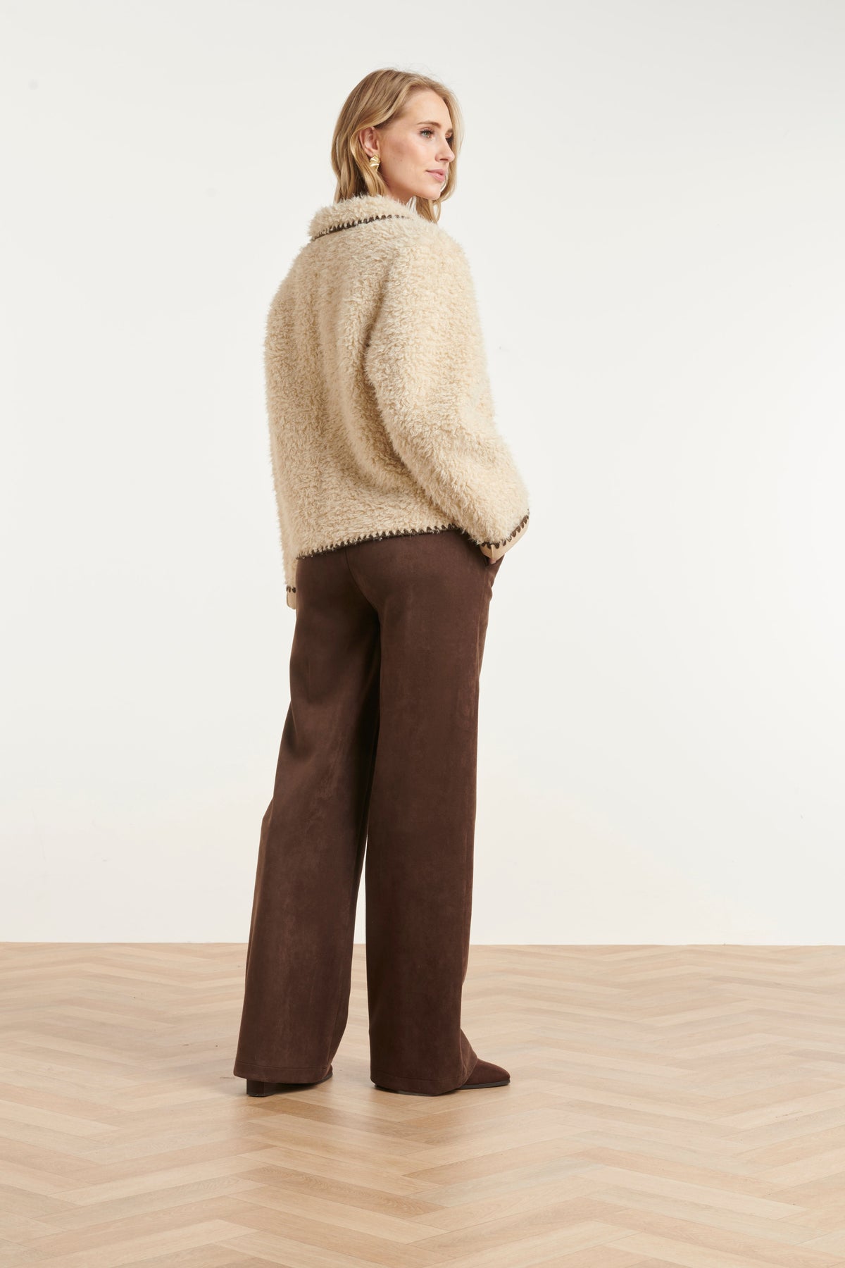 Chaqueta Reversible de Bouclé Arena