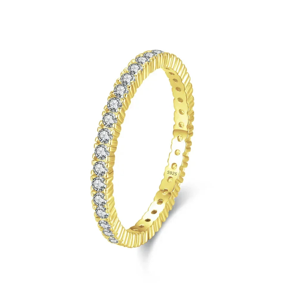 Bague Éternité Minimal Lumineux