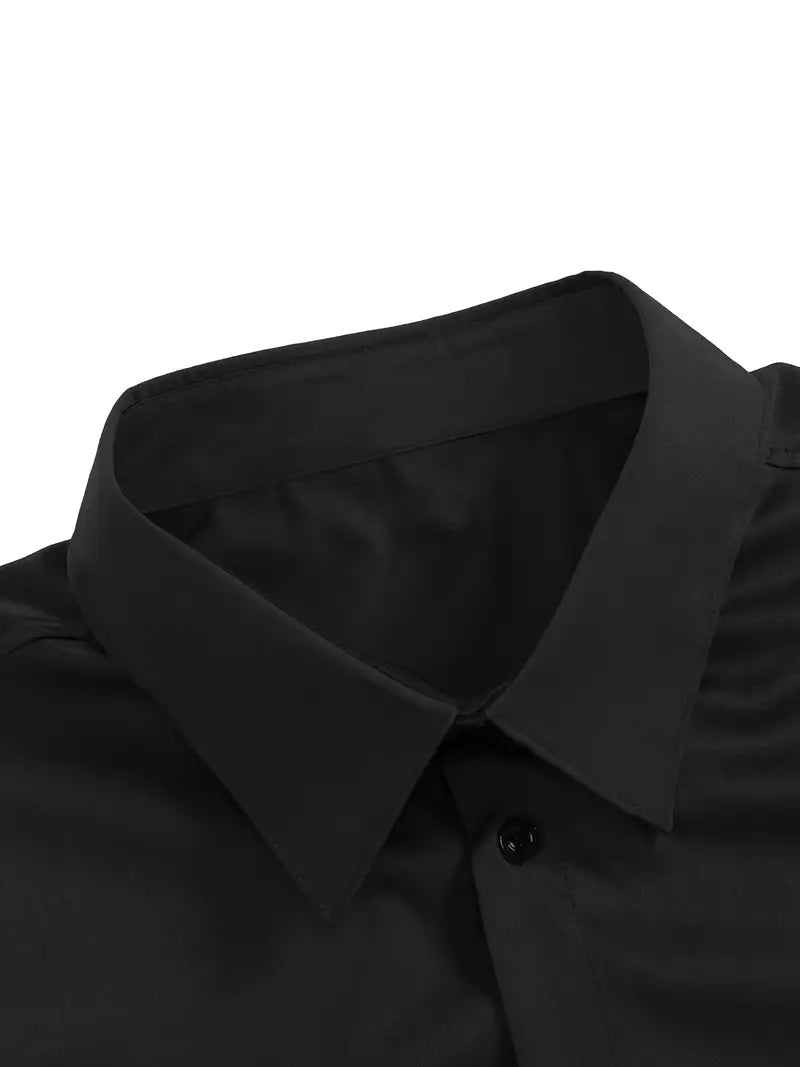 Camisa Entallada de Manga Larga