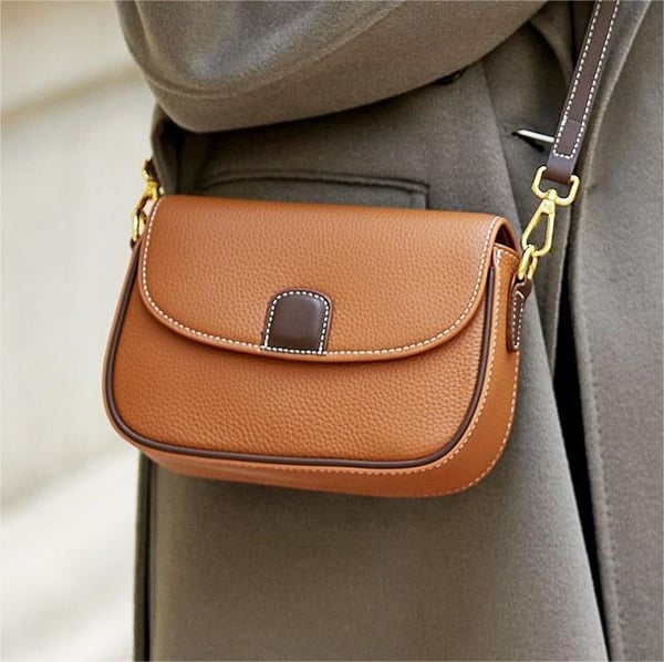 Bolso Bandolera Textura Grabada