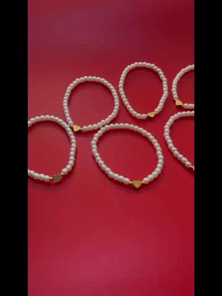 Bracelet Chic avec Initiale en Cœur (A–Z)