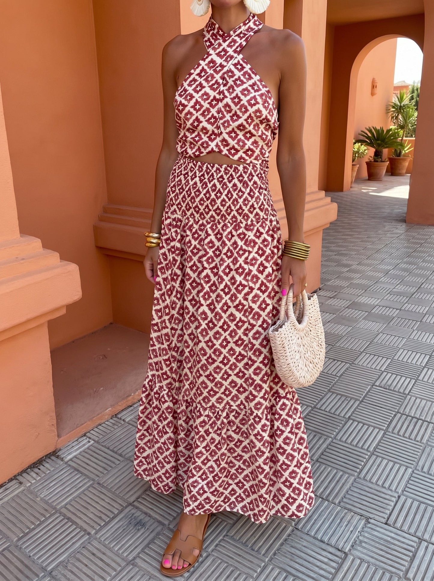 Elsa | Conjunto Elegante  Diseño de Hombros Descubiertos
